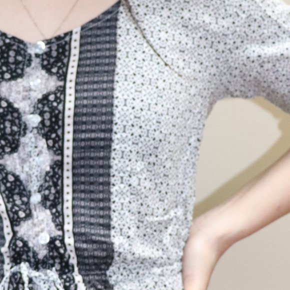 Grey Boho Romper - Picture 3 of 3